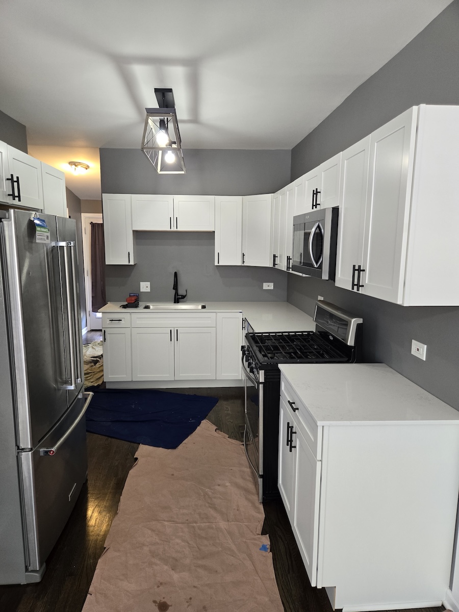 Kitchen Remodel — finished kitchen after renovation