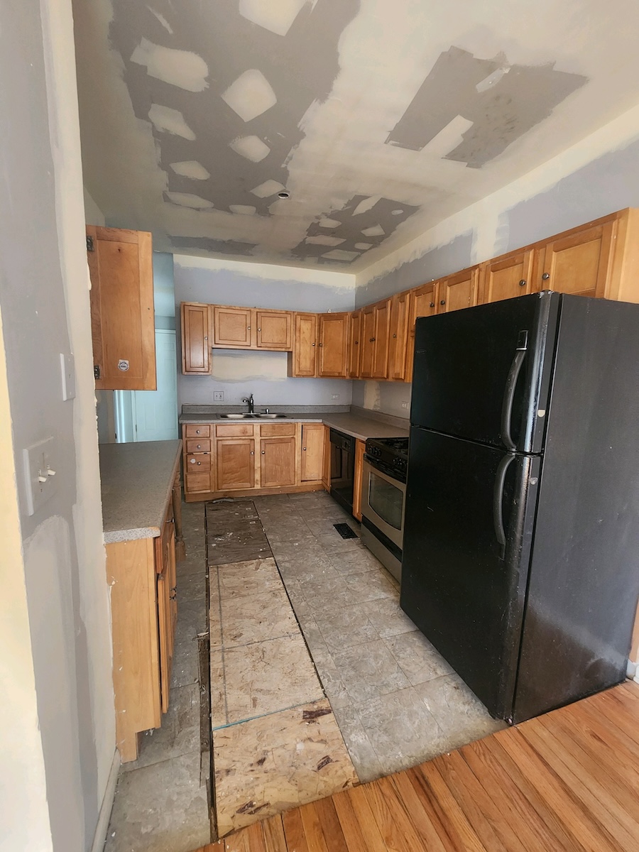 Kitchen Remodel — original kitchen before renovation